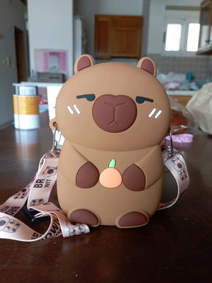 Pop It bag for small children new, made of silicone
