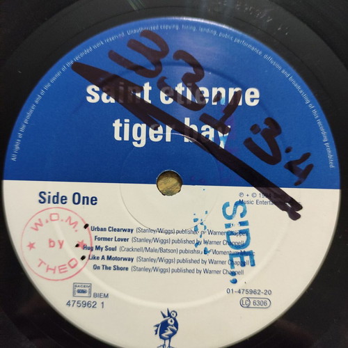 Saint Etienne Tiger Bay LP used, original Europe pressing 1994