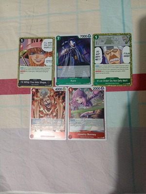 Αυθεντικές κάρτες One Piece holo, σετ 5 τεμ.