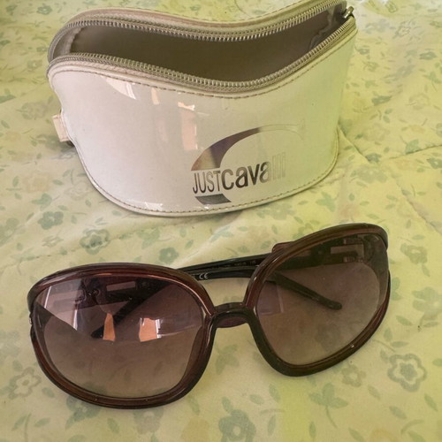 Just Cavalli sunglasses used with case and cleaning cloth