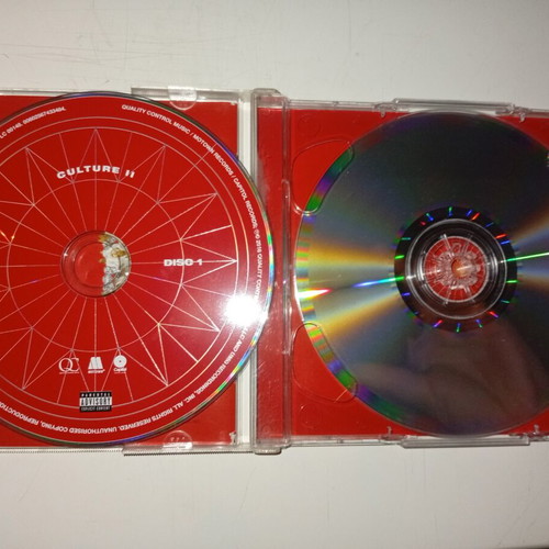 Migos Culture II CD, hip-hop album with 2 discs