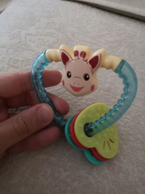 Sophie La Girafe Κουδουνίστρα Καρδούλα σαν καινούργιο για 3+ μηνών