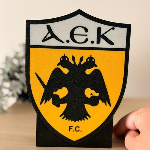3D Printed Stand AEK Sign 18x17cm