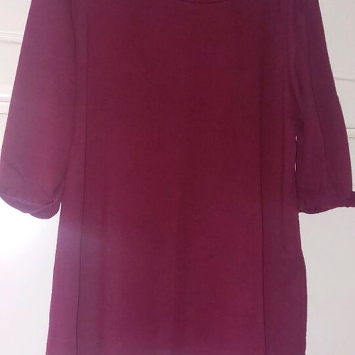 Pink Woman blouse used, red, size XL, with 3/4 sleeve