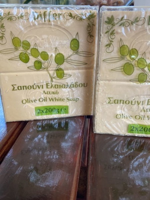 Olive Oil Soap Differ white, new, pack of 2x200g