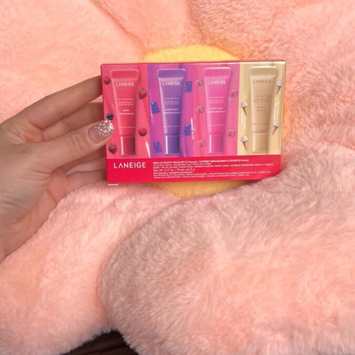 Laneige Mini Lip Glowy Balm Set New