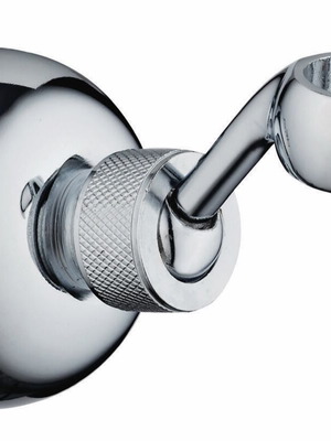 Metal shower phone holder new with articulated head