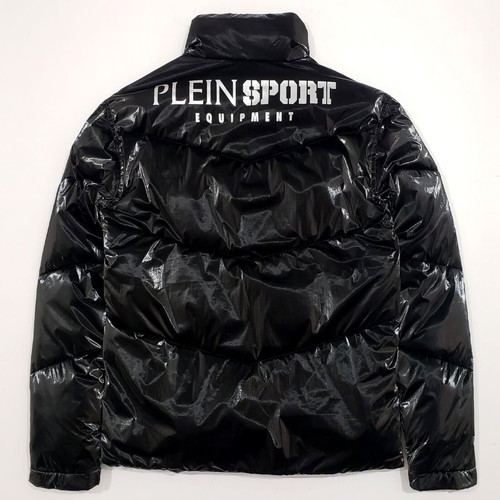 Philipp Plein Sport MRB2545 men's down jacket like new, size S-M, black