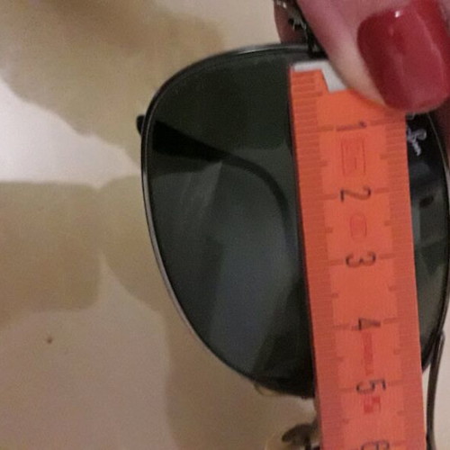 Rayban unisex sunglasses used, large size, scratched lens