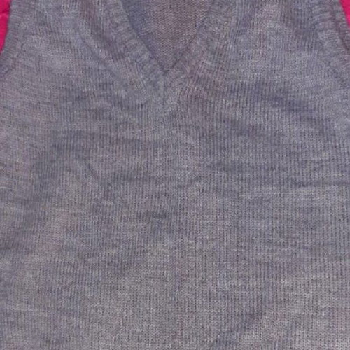 Men's sleeveless knitted vest like new, gray, size M