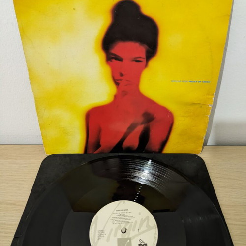 Depeche Mode Policy Of Truth 12" vinyl used, electronic