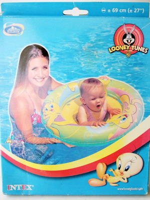 Intex Looney Tunes Tweety Large Inflatable Float 69cm New