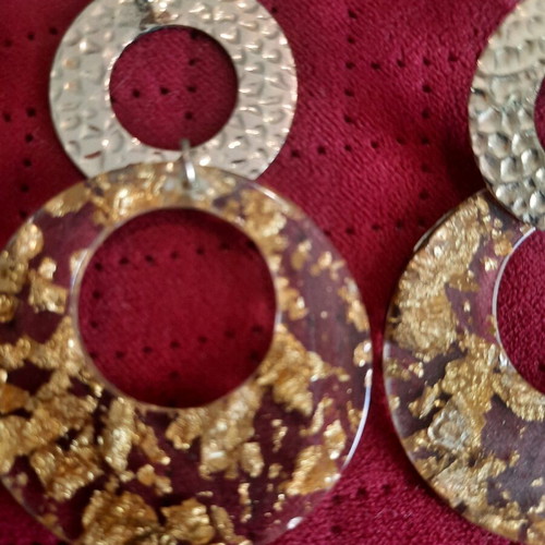 Earrings like new, original design