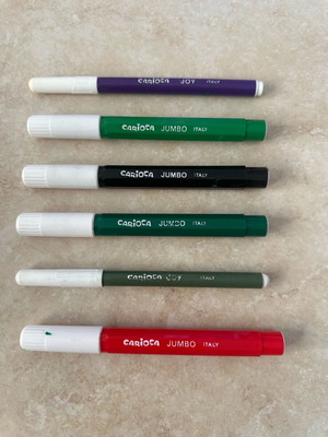 Carioca markers like new for kids