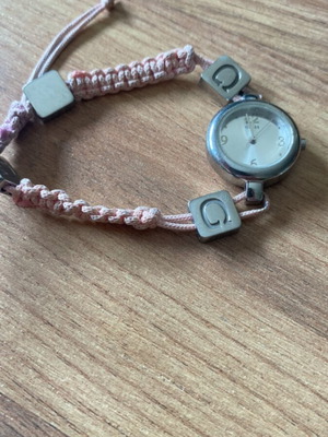 Guess women's watch like new with pink adjustable strap