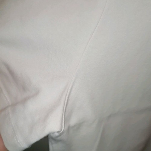 Zara short-sleeve all white shirt like new, size L
