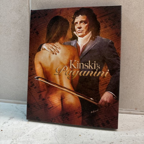 Klaus Kinski Paganini Blu-ray, biography, English subtitles