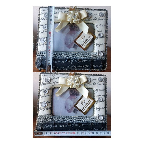 Trimar photo frame and wall clock set new