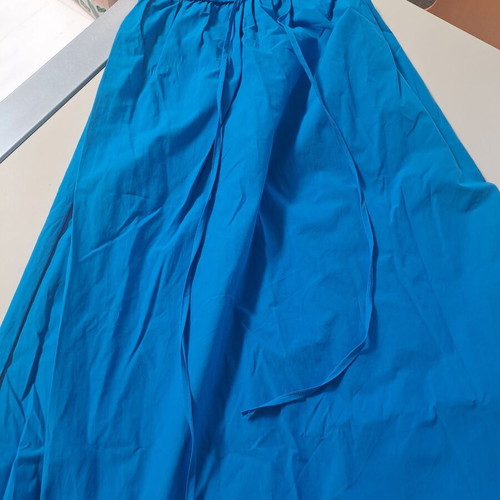 Pink Woman long dress size small like new, blue