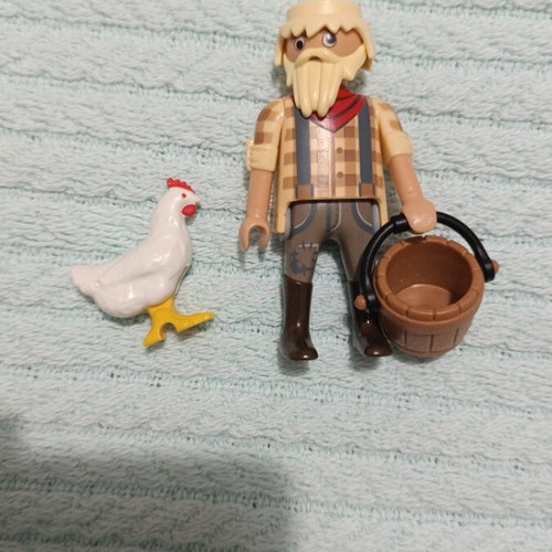 Playmobil figures the movie series like new, missing hat