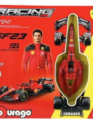 Bburago Ferrari SF-23 1:24 scale kit Carlos Sainz 55