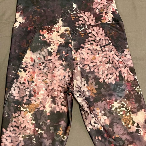 Oysho floral high-waisted leggings small like new