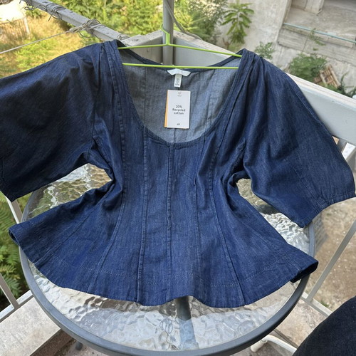 H&M Blue Summer Shirt New, Light Soft Cotton