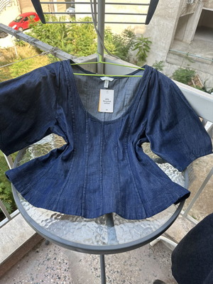 H&M Blue Summer Shirt New, Light Soft Cotton