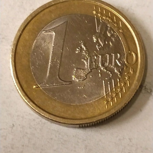 Collector coin 1 euro from San Marino used, 2018