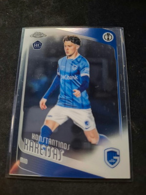 Topps Chrome UCC Κωνσταντίνος Καρέτσας Refractor κάρτα rookie #150