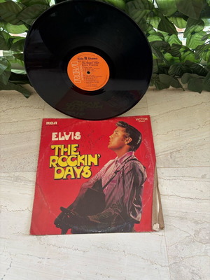 Elvis Presley The Rockin’ Days vinyl used, rock