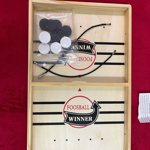 Board game with pucks, new