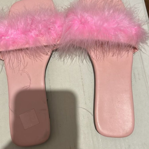 Modern women's slipper shoe used size 36 pink
