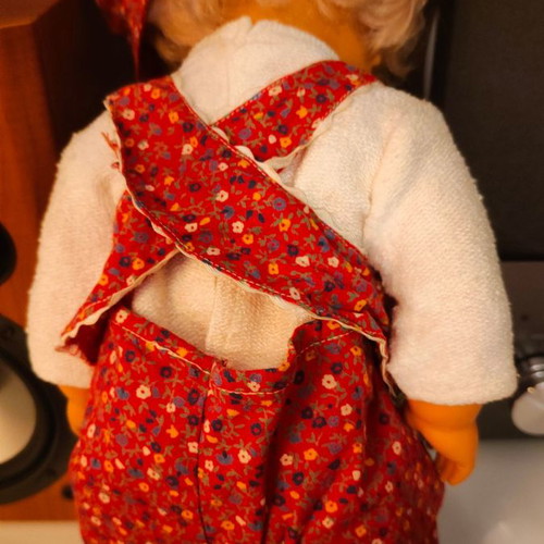 Vinyl doll 40cm used, rare collectible