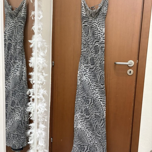 Zara Mermaid Dress worn once, gray, XS