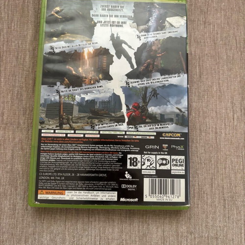 Bionic Commando Xbox 360 PAL used, complete