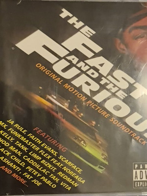 CD The Fast and the Furious σαν καινούργιο, hip hop