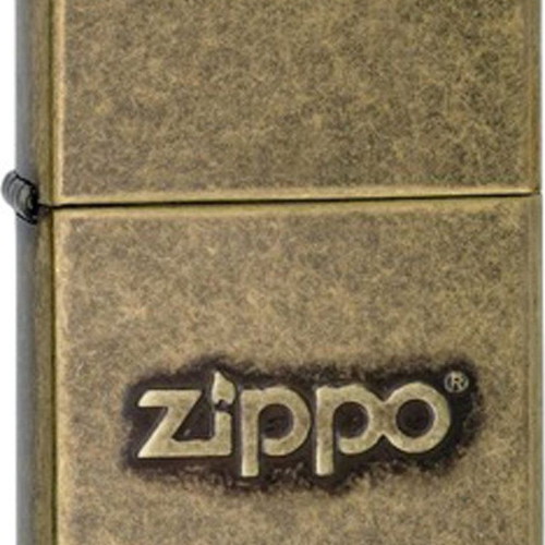 Zippo oil lighter used, windproof Antique Brass 28994