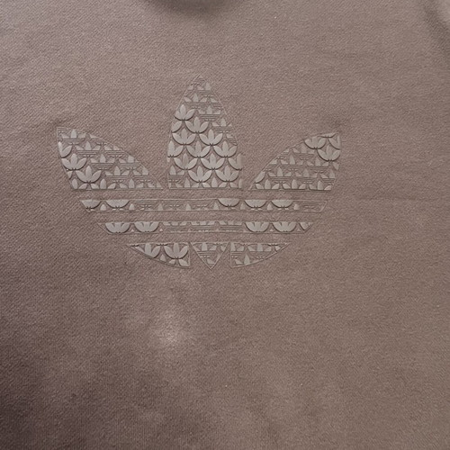 Adidas men's crewneck sweatshirt, brown, size S