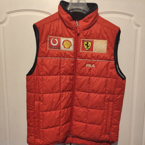 Ferrari vest 2002-2004, like new, size S, red, Fila