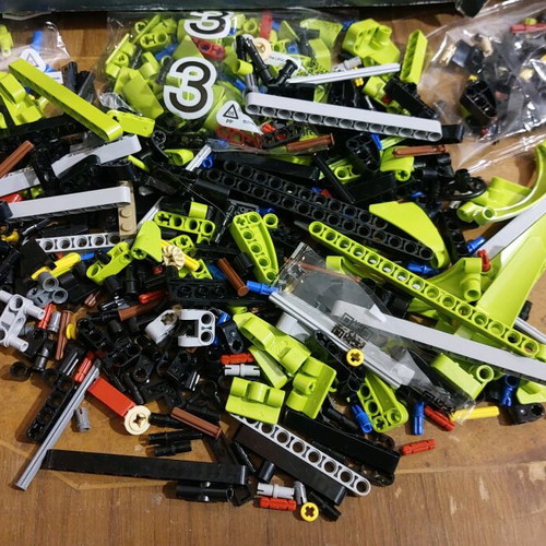 Lego 42161 used, incomplete with sealed bags