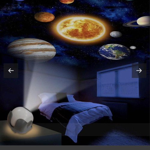 Solar System projector like new with rotation and 4 cassettes