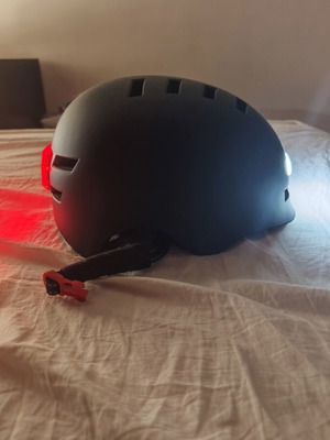 Skate Helmet with LED Lights like new