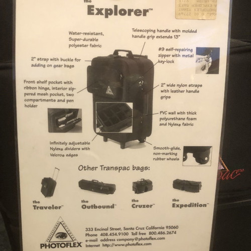 Camera and lens carrying case new unused