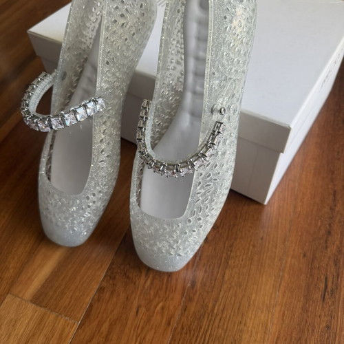 Jelly ballet flats Jimmy Choo like new, size 39
