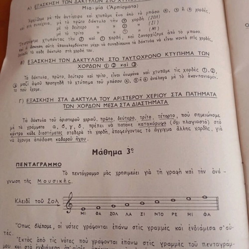 Praktika Kai Theoritika Mathimata Gia Kithara book used