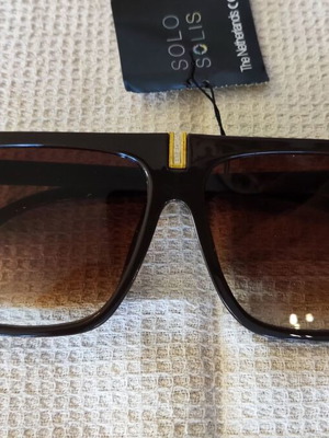 Solo-Solis NDL5503 sunglasses brown with gold metal details
