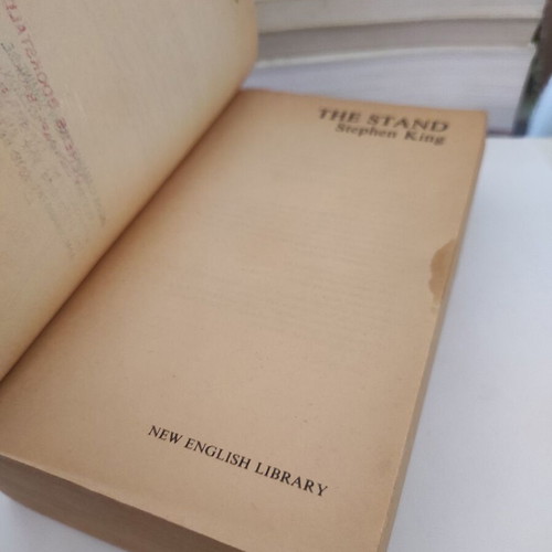 The Stand by Stephen King used English novel
