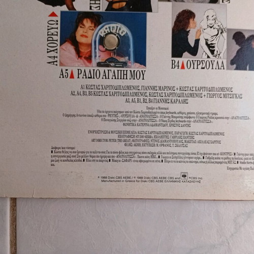 Polina-Kontres vinyl like new, collectible pop synth-pop album
