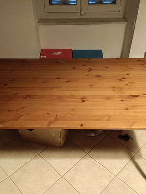 IKEA table 1.30 x 75 used, can be used as desk